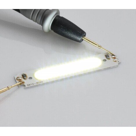 LED COB, 58X13MM / 2W ALB-RECE